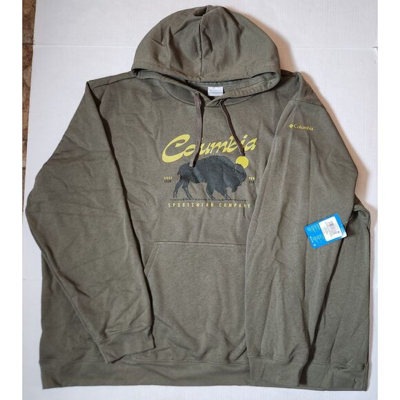 Columbia Other - Columbia Men’s Trek Graphic Hoodie 5X 5XL Stone Green